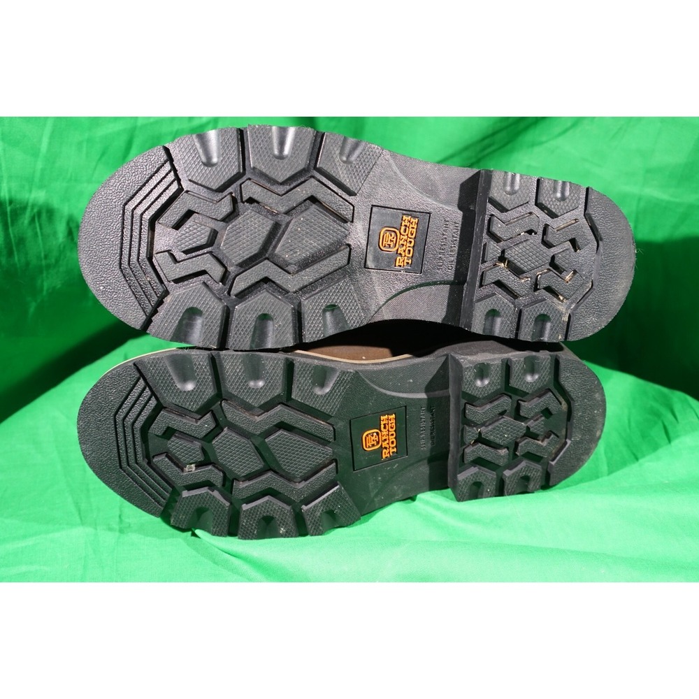 Noble Outfitters Ranch Tough Steel Toe Work Boots Mens 8W Wide - Picture 3 of 8